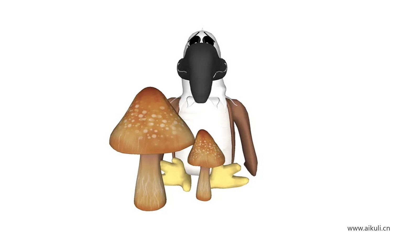 卡通动物装饰性