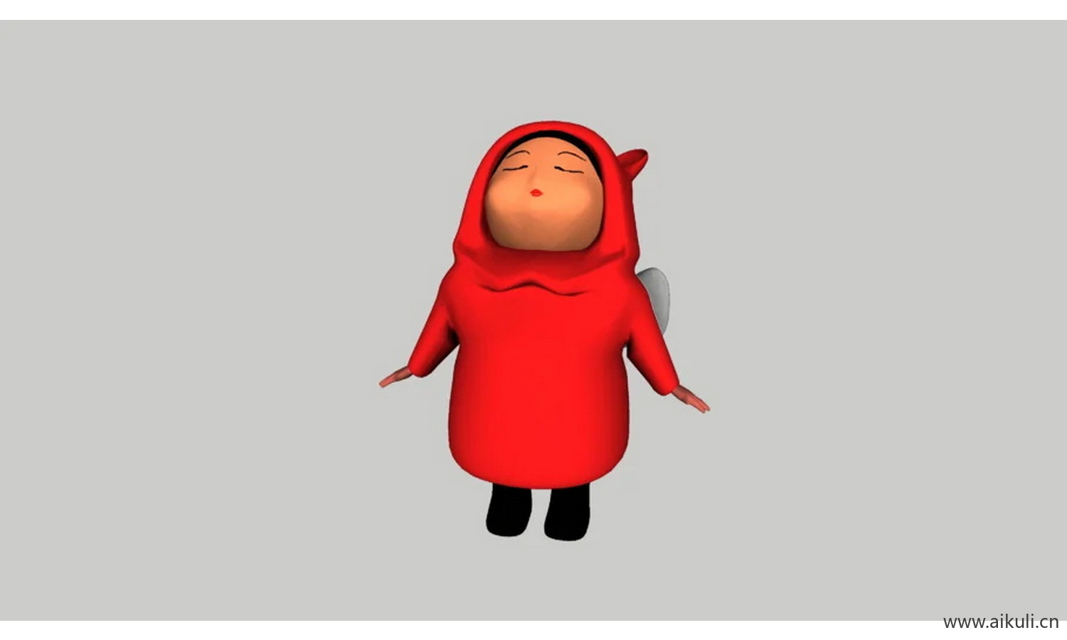 小红人的摆件
