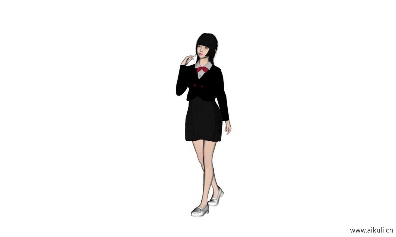 学生校服人物