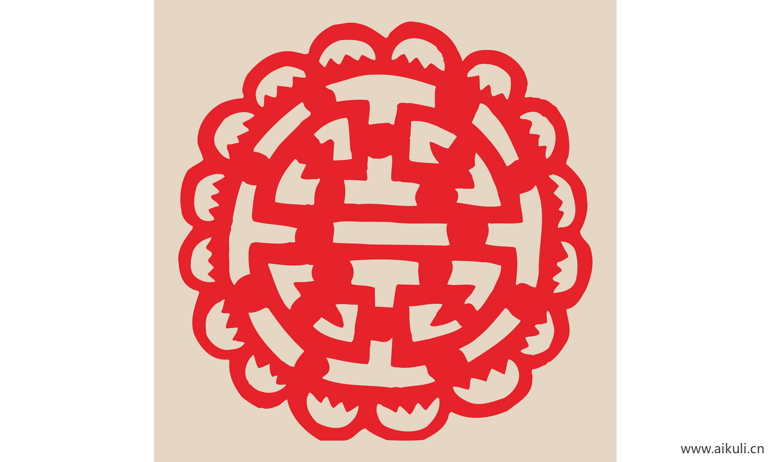 5-PSD分层 婚庆 双喜 喜字 传统 艺术 剪纸 剪影