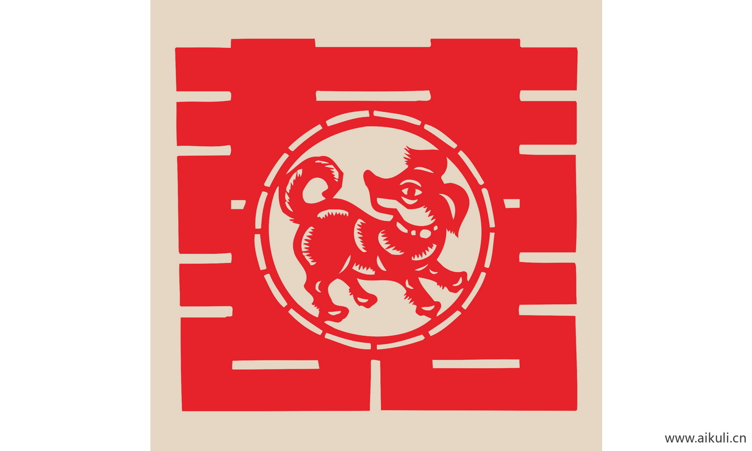 L-PSD分层 婚庆 双喜 喜字 传统 艺术 剪纸 剪影