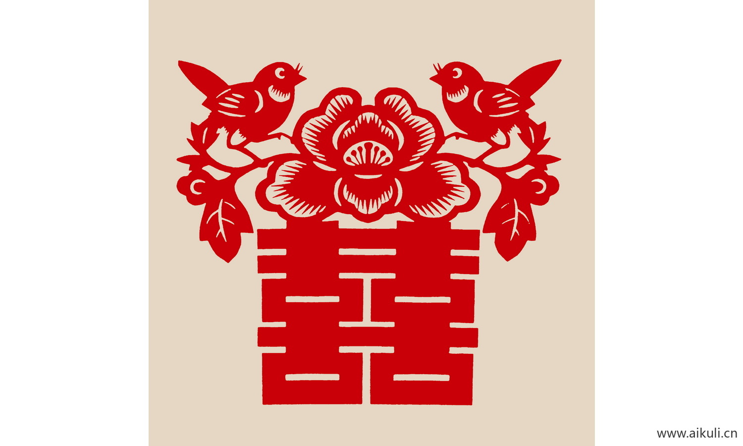 中式传统艺术J-PSD分层婚庆双喜喜字