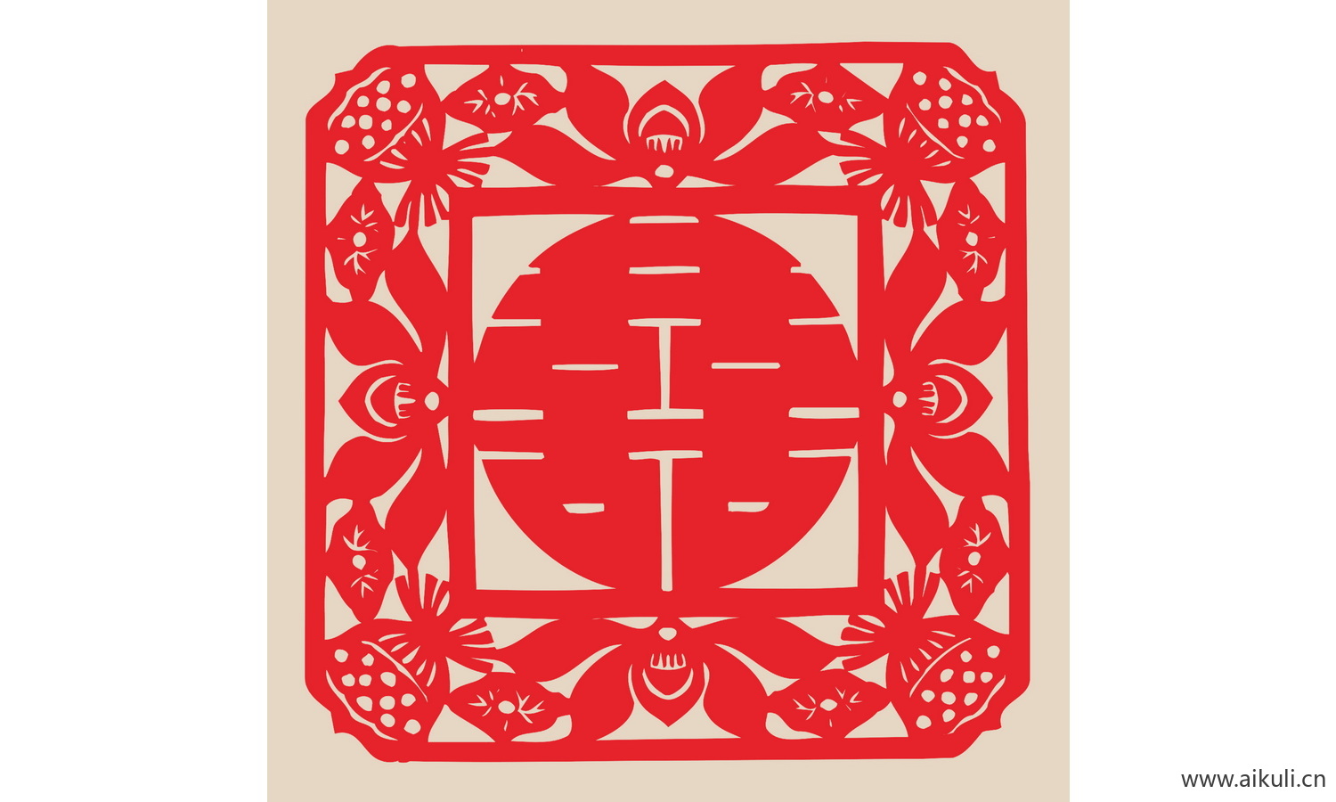 B-PSD分层 婚庆 双喜 喜字 传统 艺术 剪纸 剪影
