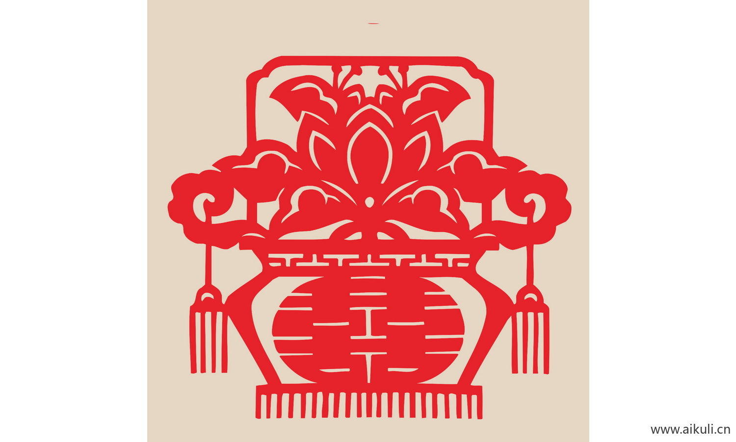 婚庆 双喜 喜字 传统 艺术 剪纸 A-PSD分层