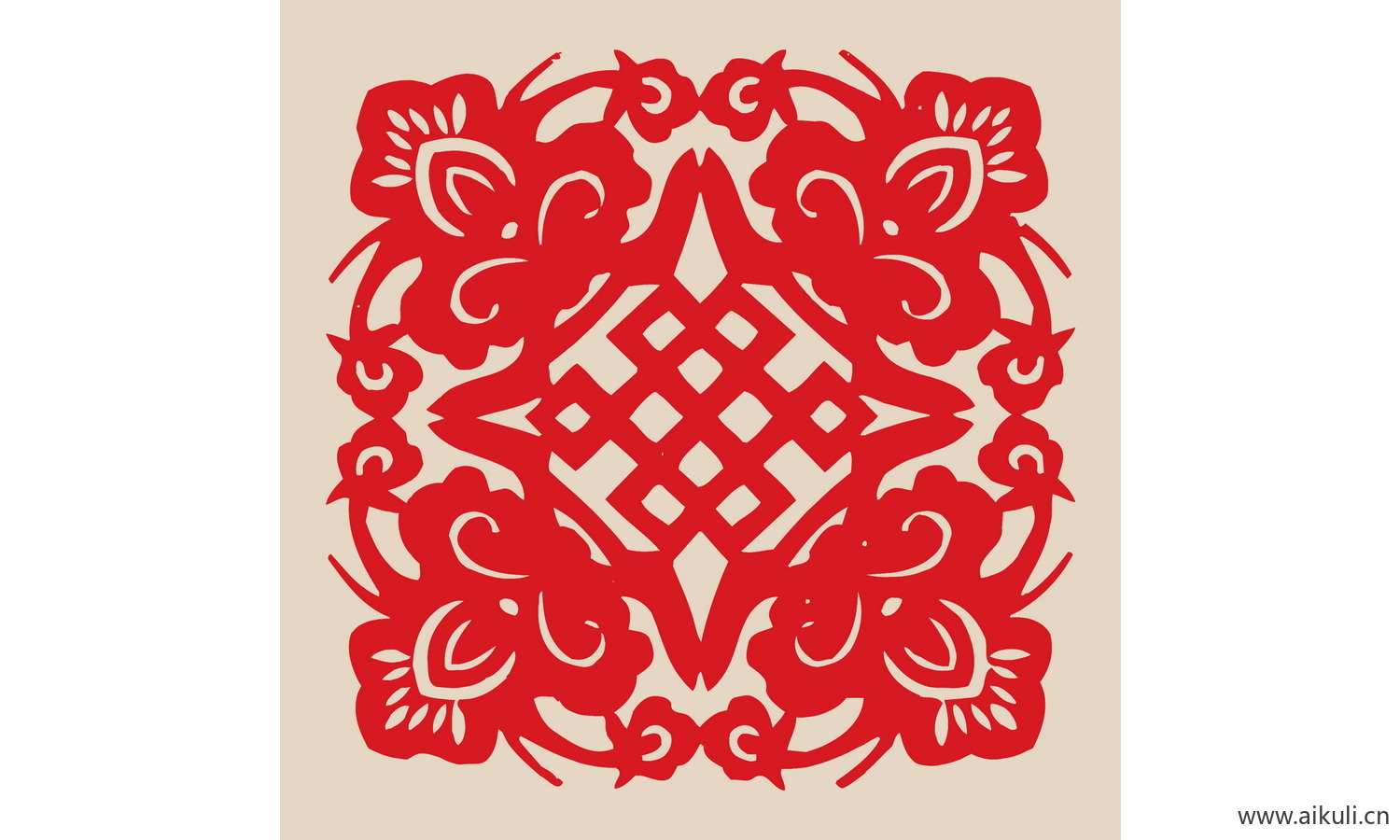 喜字传统艺术J-PSD免扣剪纸