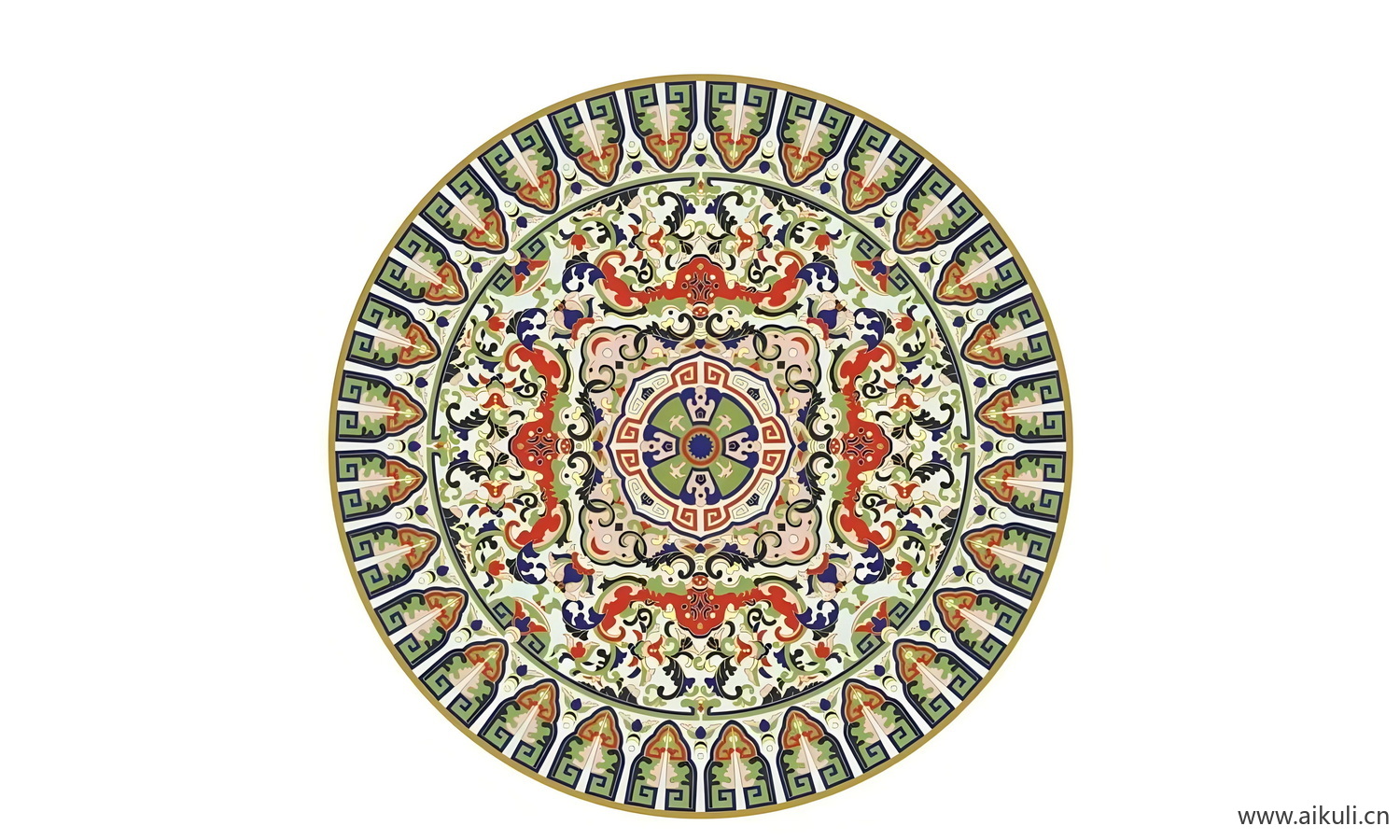 蝙蝠纹图形AI矢量图形