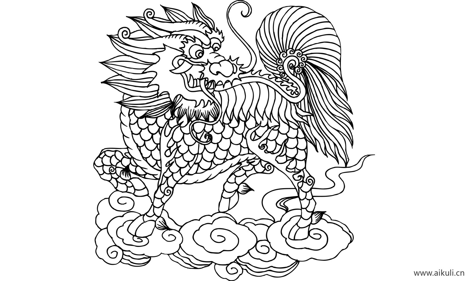 中国风传统古典吉祥图案Z-AI矢量图