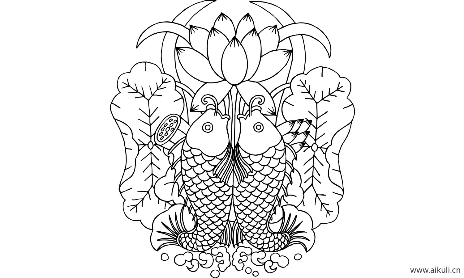 古典吉祥图案A-AI矢量图图形