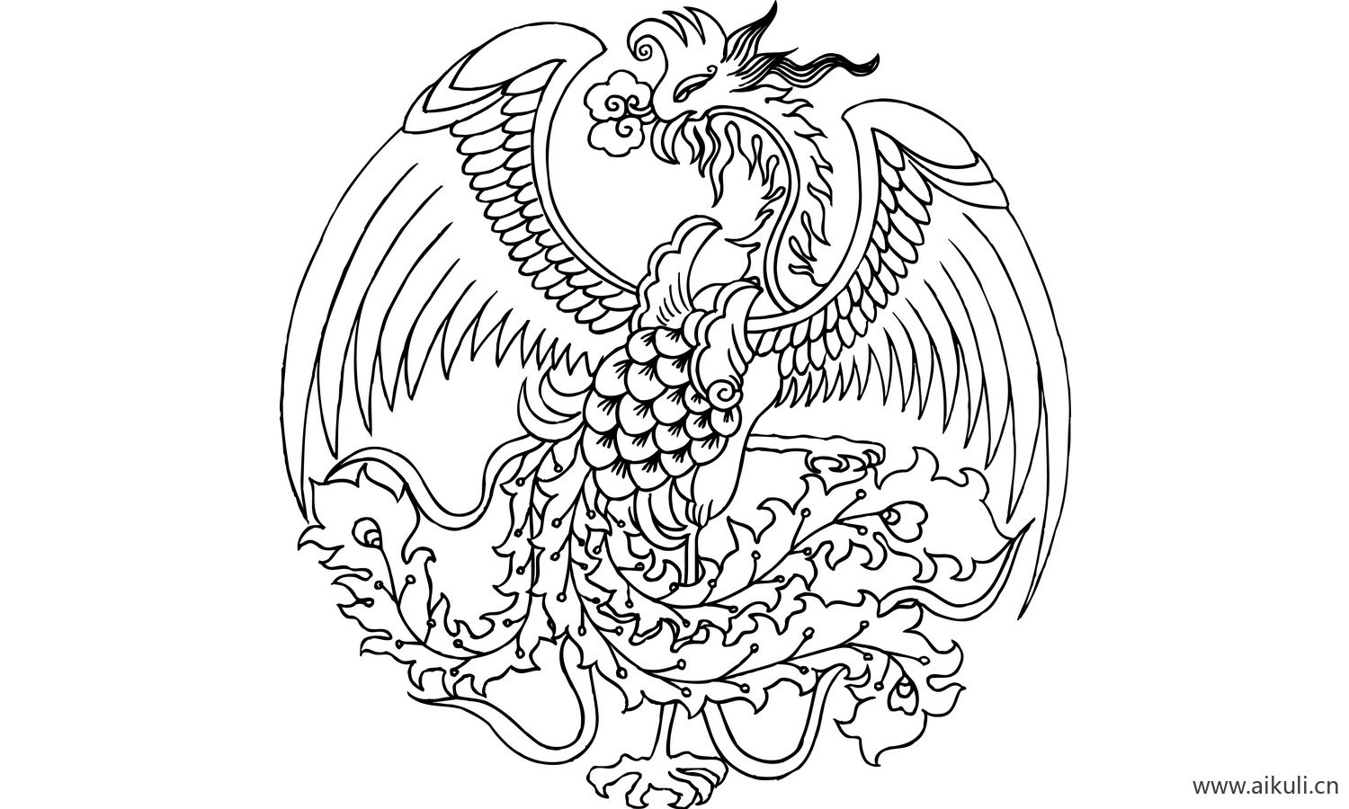 中国风传统古典吉祥图案O-AI矢量图