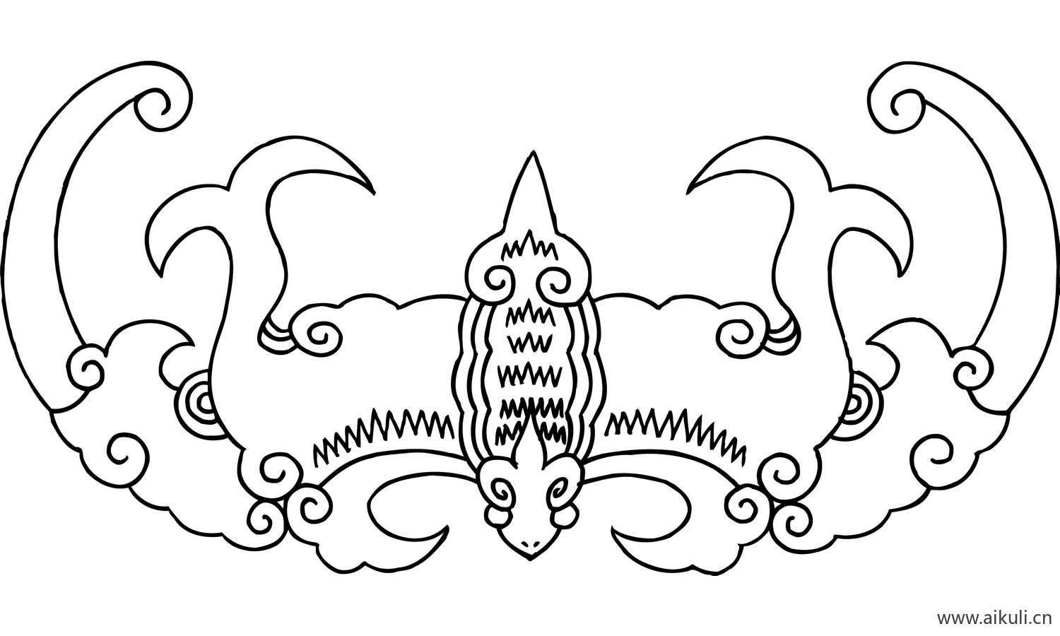 中国风传统古典吉祥图案A-AI矢量图