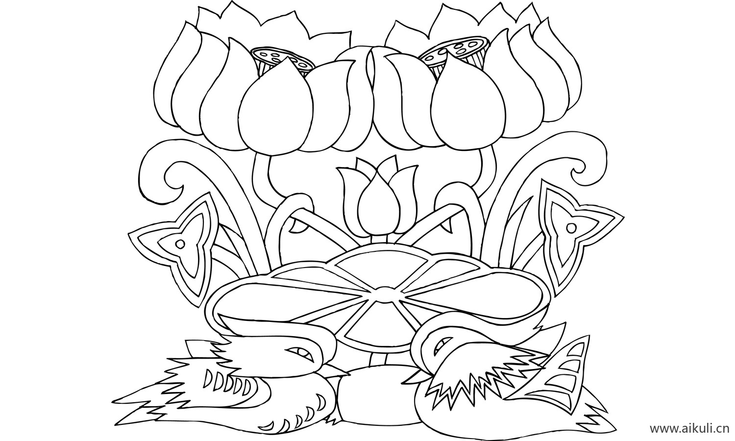 古典吉祥图案BC-AI矢量图图形