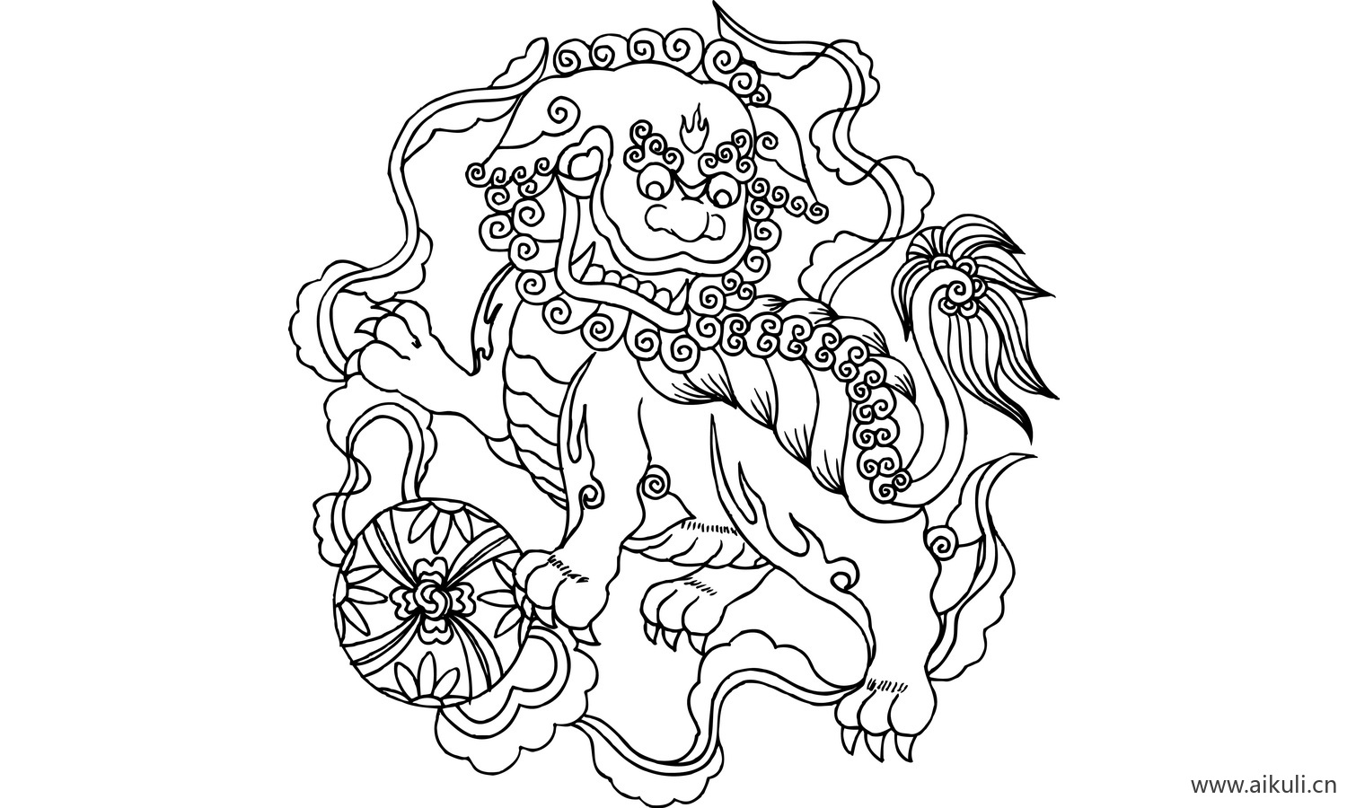 中国风传统古典吉祥图案BB-AI矢量图