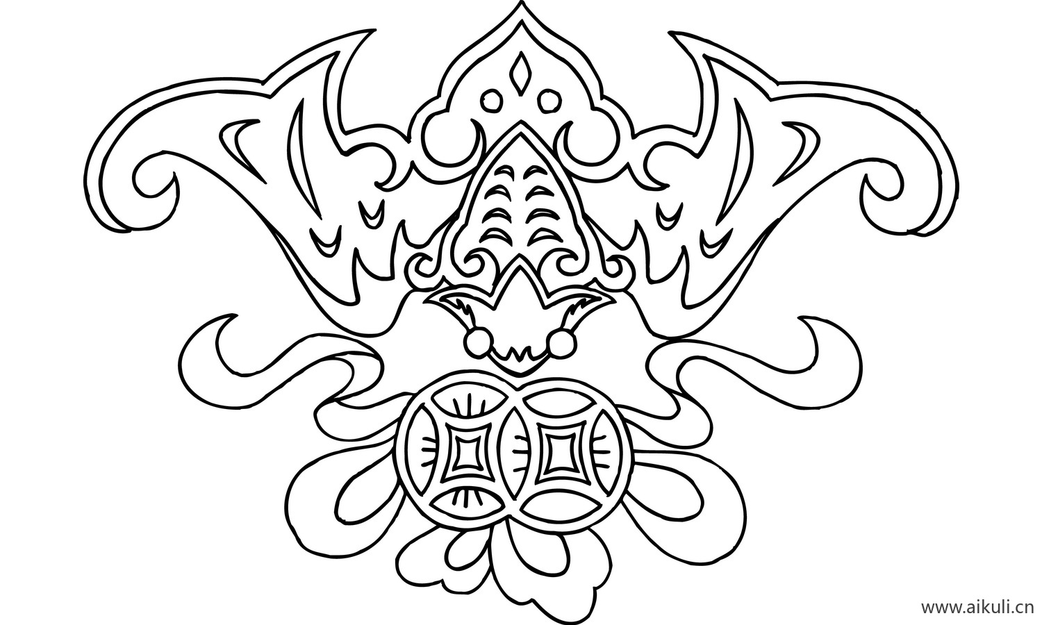 中国风传统古典吉祥图案G-AI矢量图