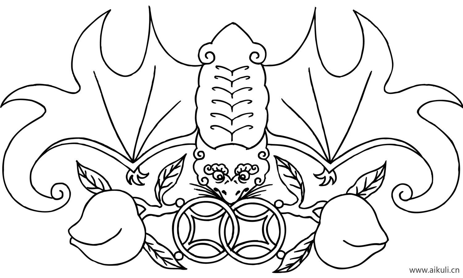 中国风传统古典吉祥图案B-AI矢量图