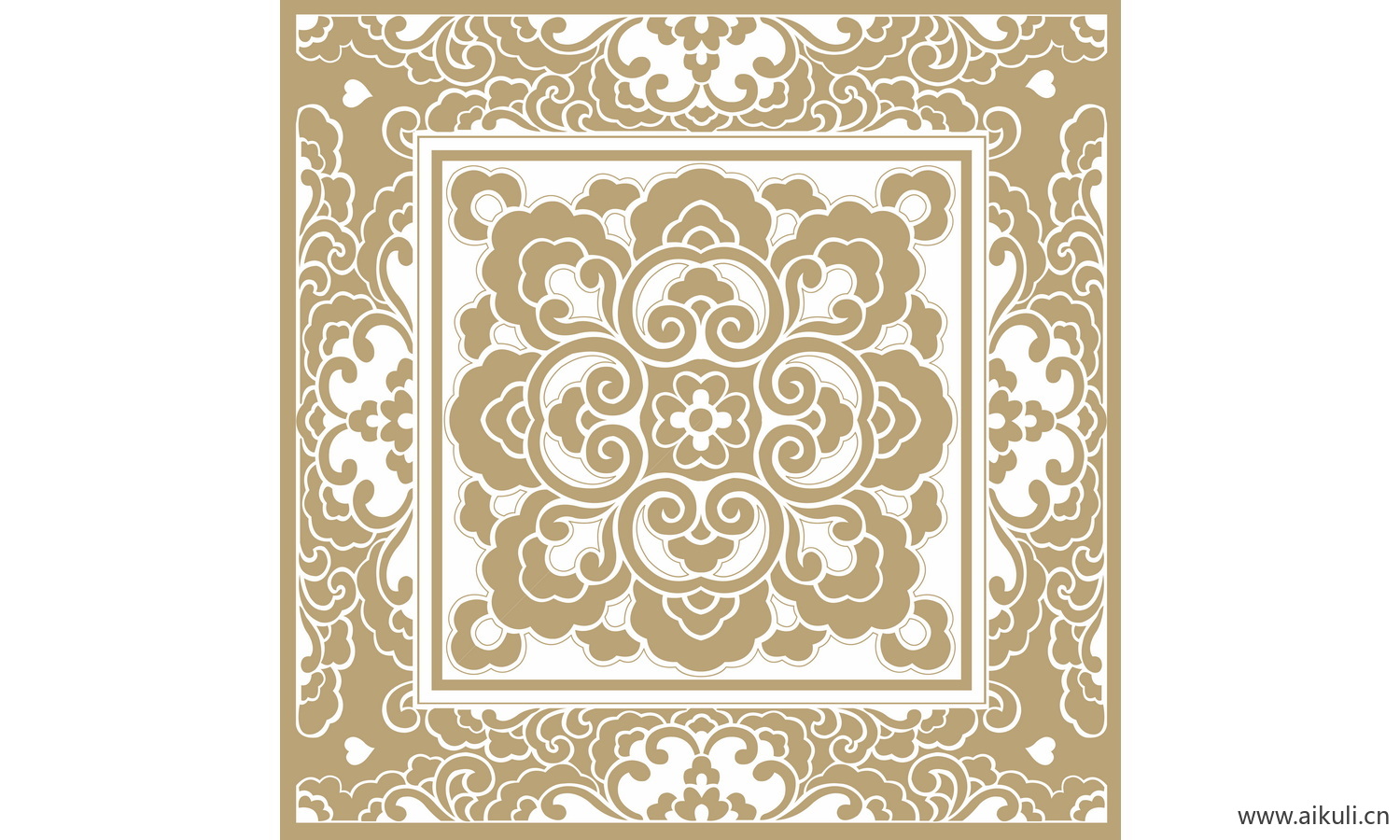 传统吉祥纹样EPS-B矢量图图案