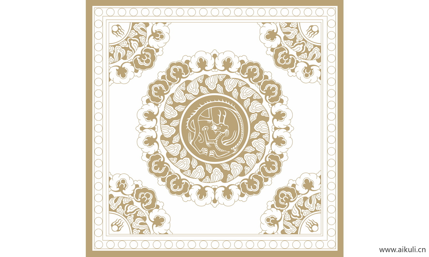 传统吉祥纹样EPS-I矢量图图案