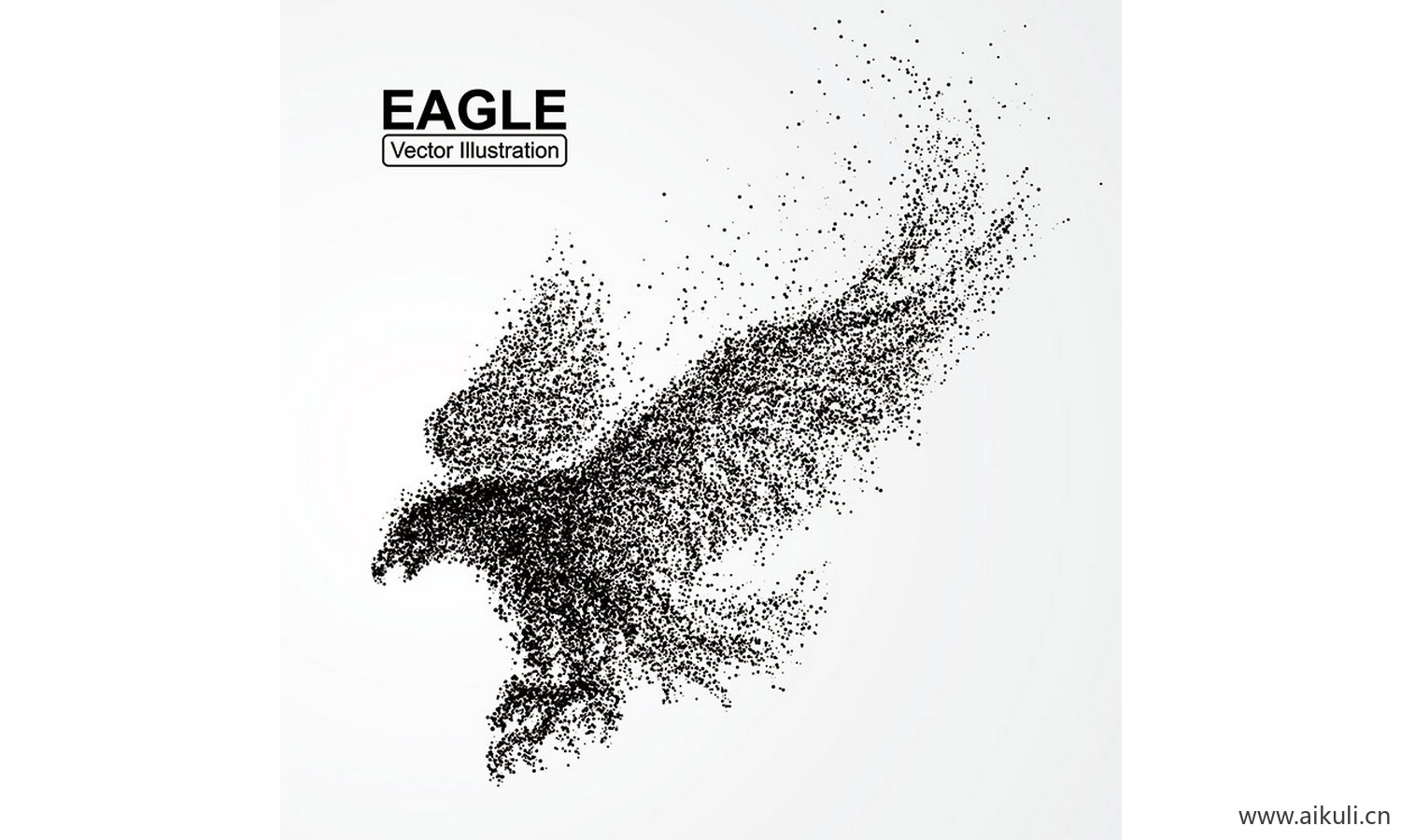 抽象体育运动粒子剪影动物骏马奔腾奔跑图案元素AI-A矢量设计素材