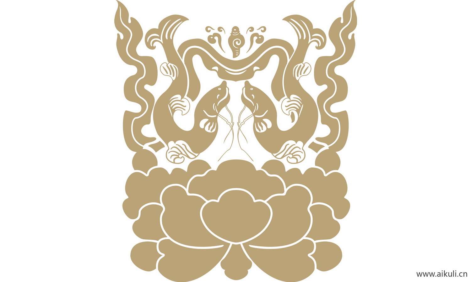 中式传统吉祥纹样EPS-R矢量图图案