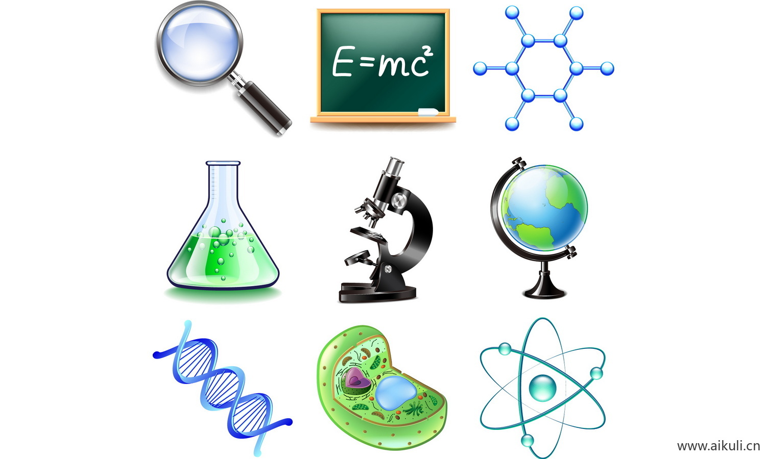 化学实验 化学实验设备器材化学插画PNG免扣 (16)