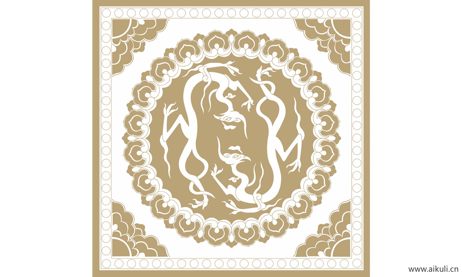 传统吉祥纹样EPS-A矢量图图案