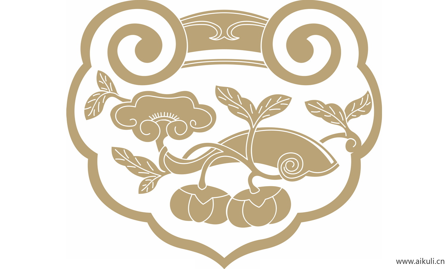 中式传统吉祥纹样EPS-K矢量图图案