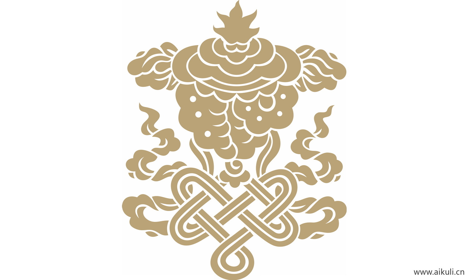 中式传统吉祥纹样EPS-U矢量图图案