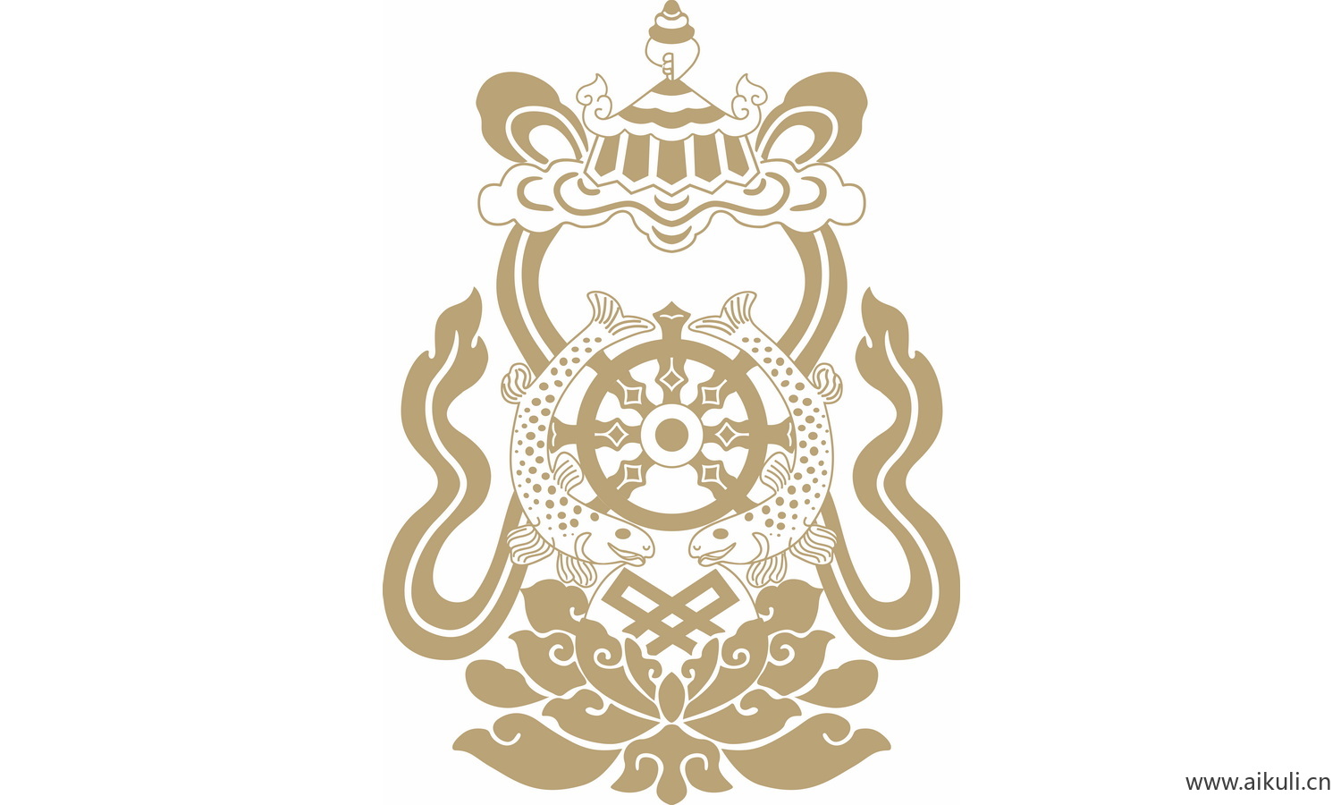 中式传统吉祥纹样EPS-S矢量图图案