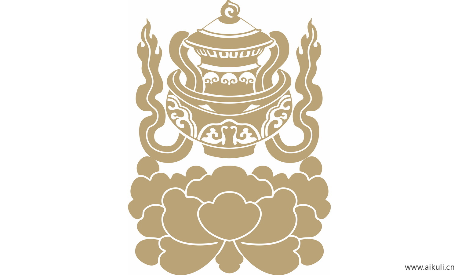 中式传统吉祥纹样EPS-M矢量图图案