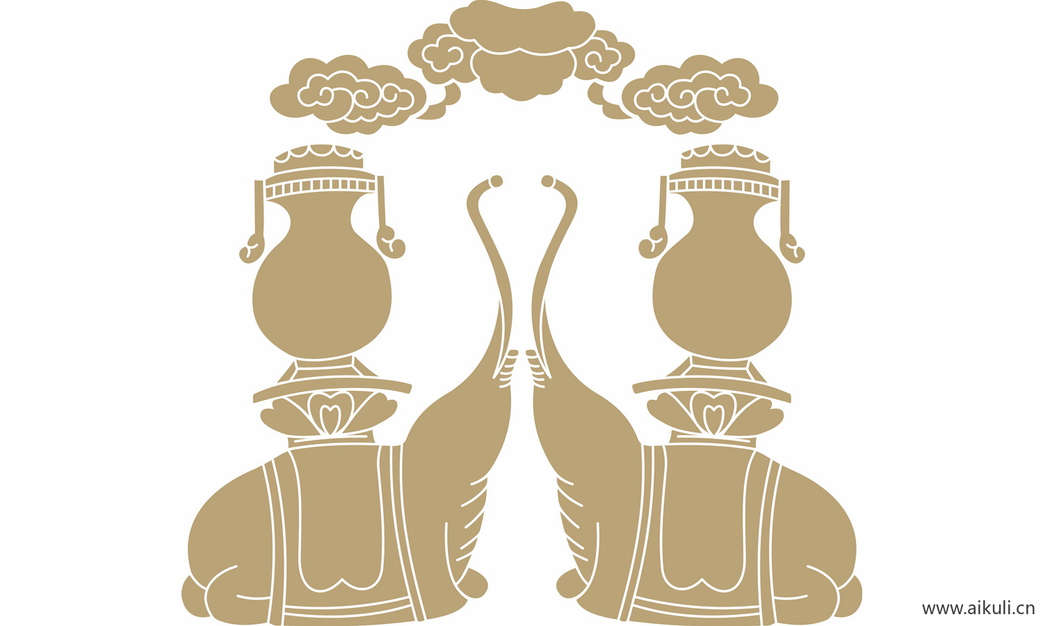 中式传统吉祥纹样EPS-I矢量图图案