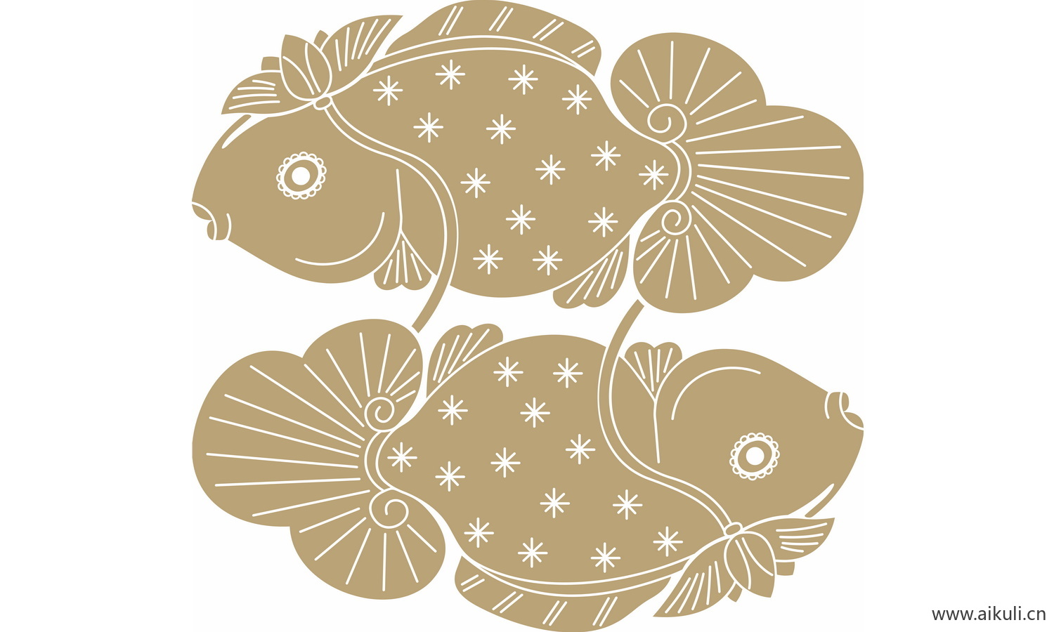 中式传统吉祥纹样EPS-B矢量图图案