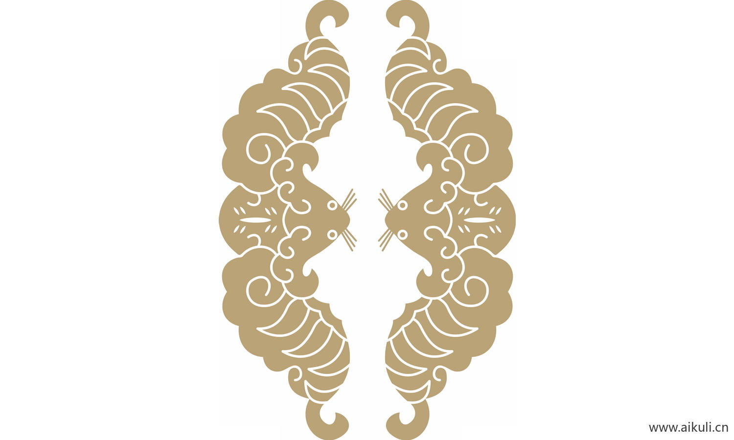 中式传统吉祥纹样EPS-A矢量图图案