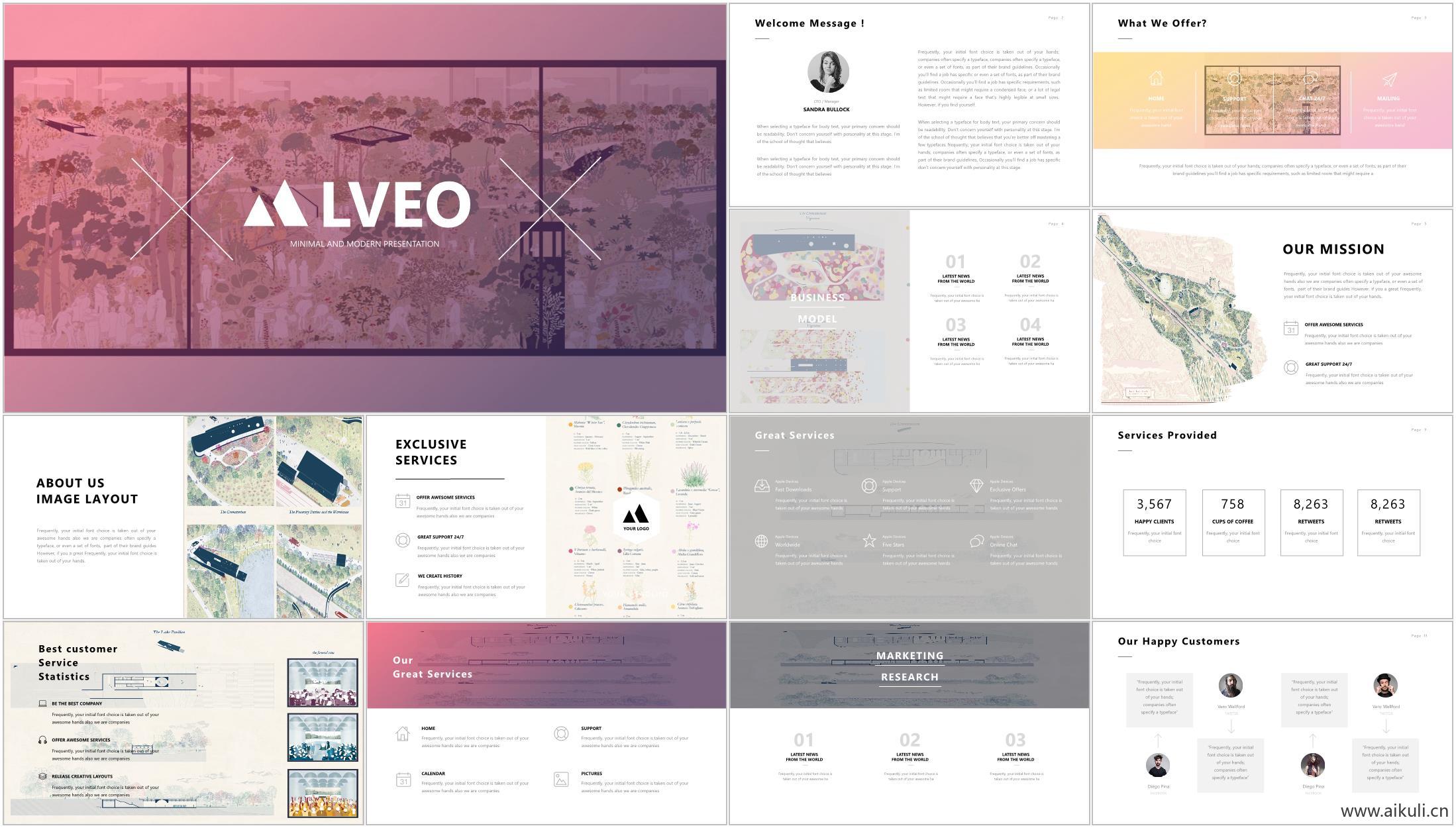 景观PPT建筑建筑设计方案