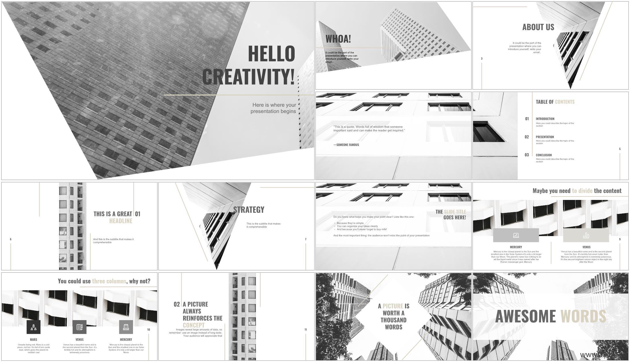 ppt模板建筑景观规划设计方案汇报