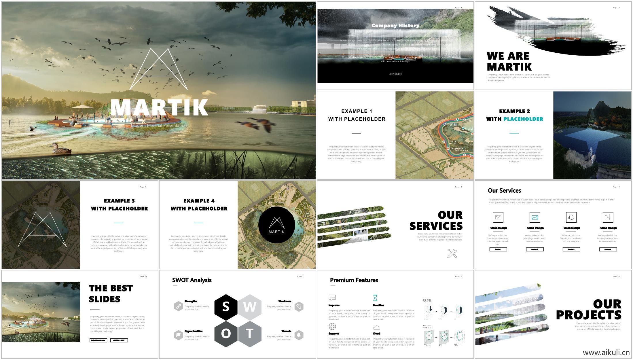 景观建筑PPT-C模板建筑设计方案