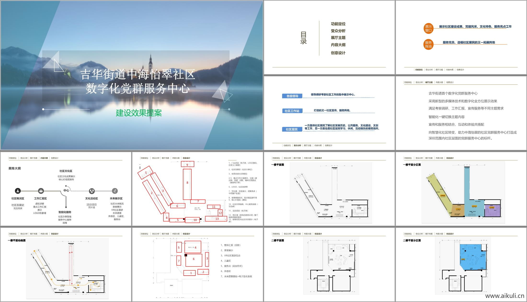 现代吉华社区党群服务中心方案文本