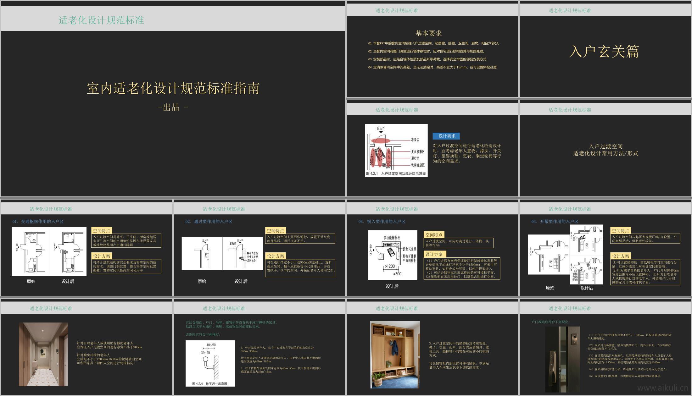 适老化设计规范标准指南