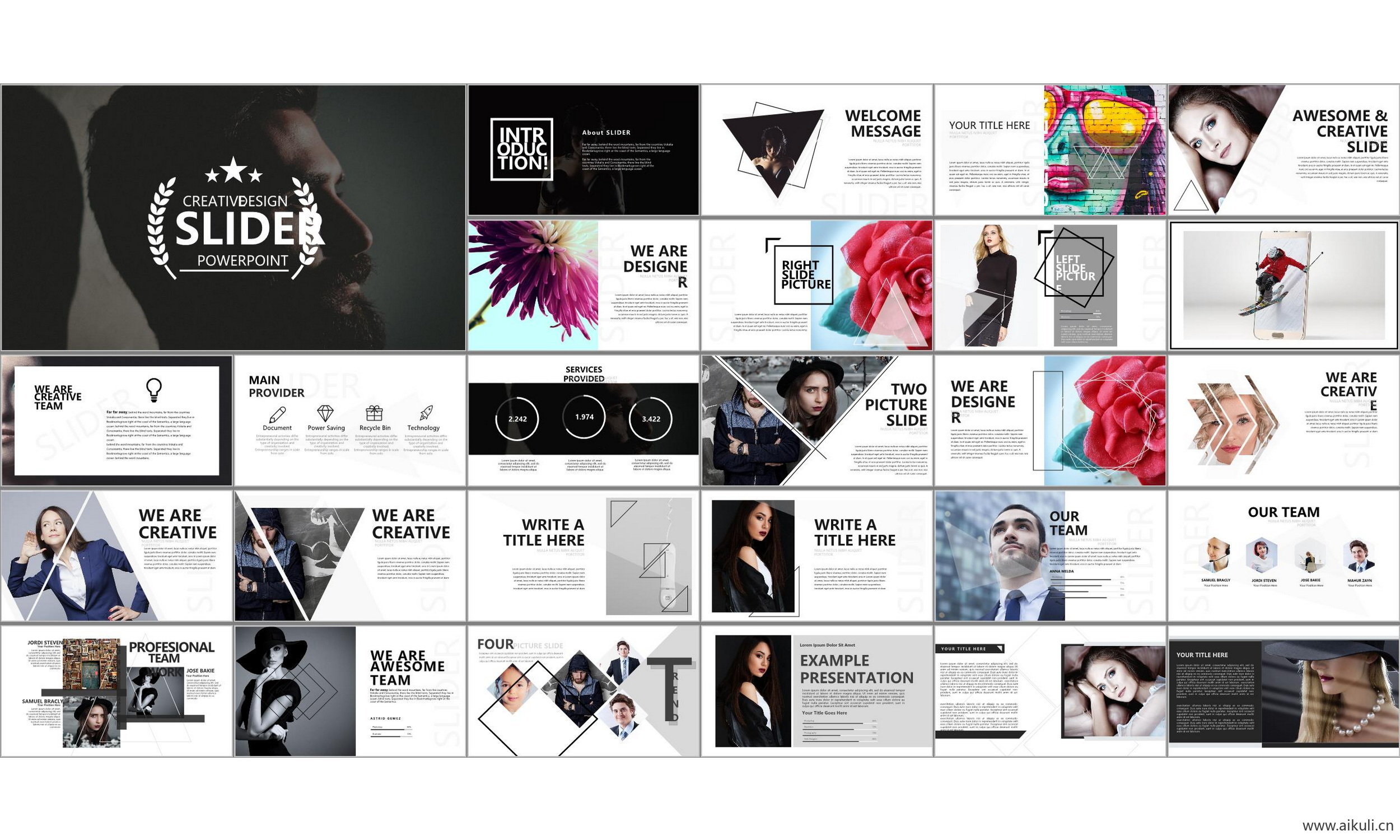 现代国外公司介绍工作汇报总结-通用主题V- ppt模板背景模版