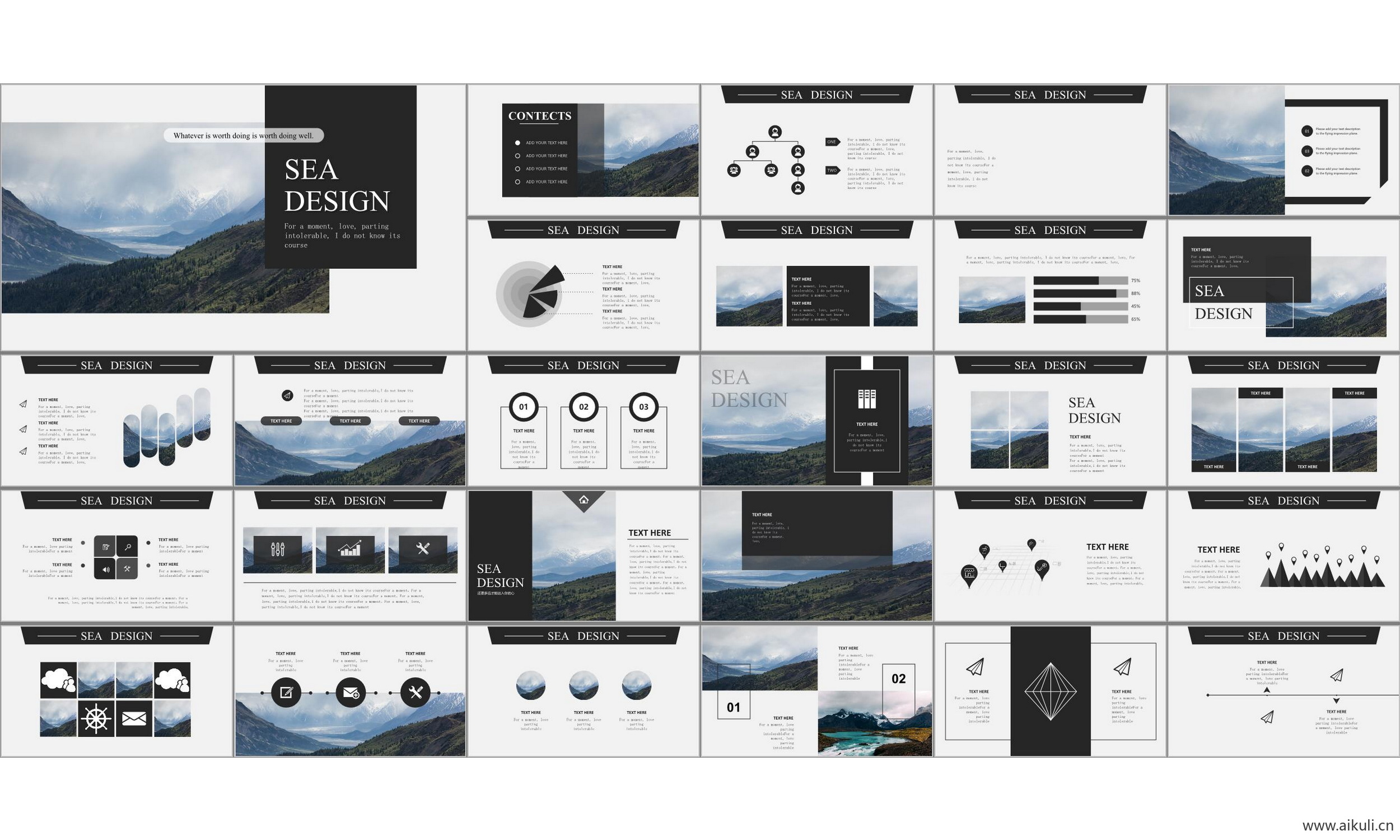 现代国外高端ppt模板设计感公司介绍工作汇报总结#- ppt#模版