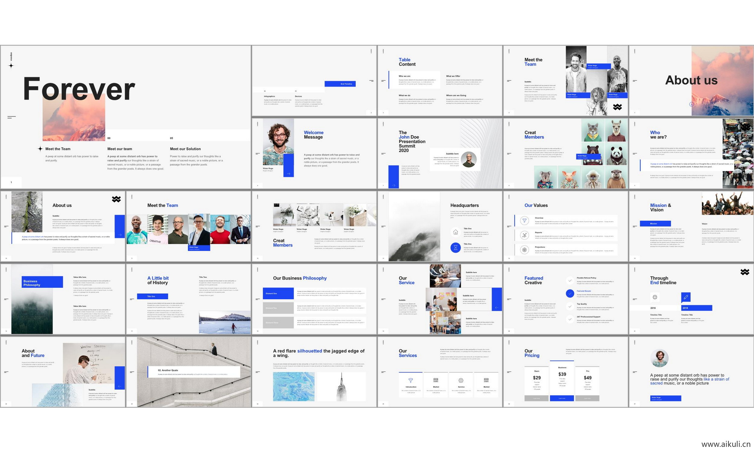 ppt模板国外高端设计感公司介绍工作汇报总结R 通用主题背景模版