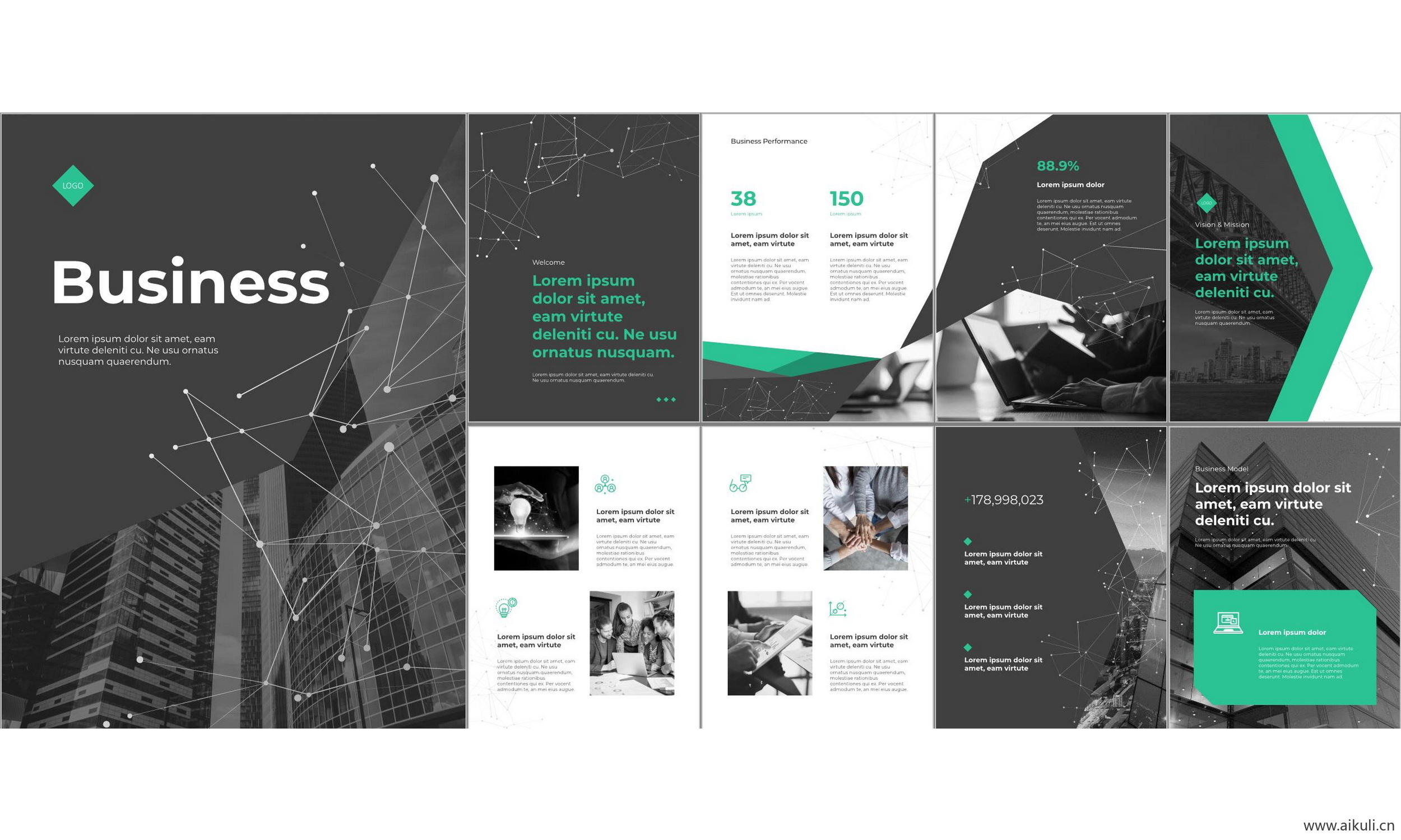 现代公司自我介绍汇报方案答辩主题高级感H-ppt模板