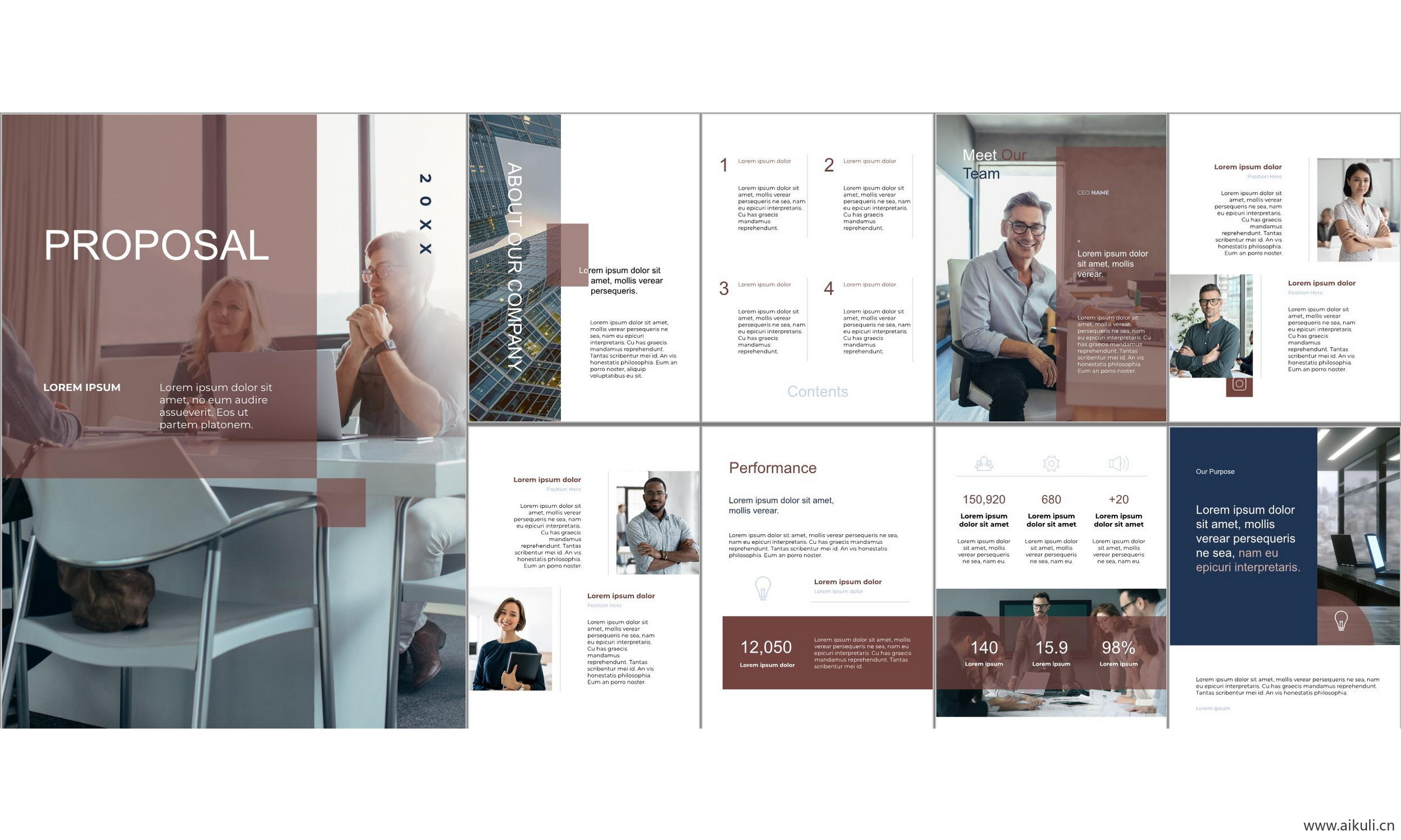 现代公司自我介绍汇报方案答辩主题高级感BA-ppt模板