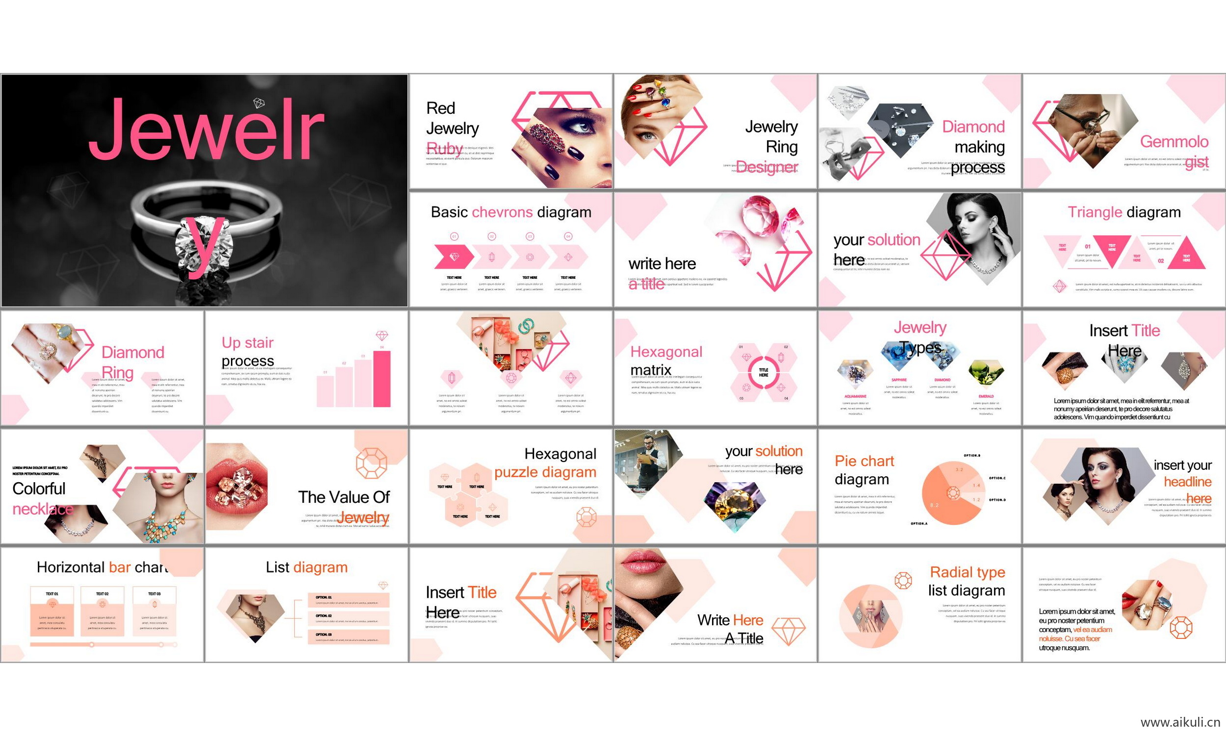 ppt模板宝首饰店#设计 销售 鉴赏 产品 业务介绍公