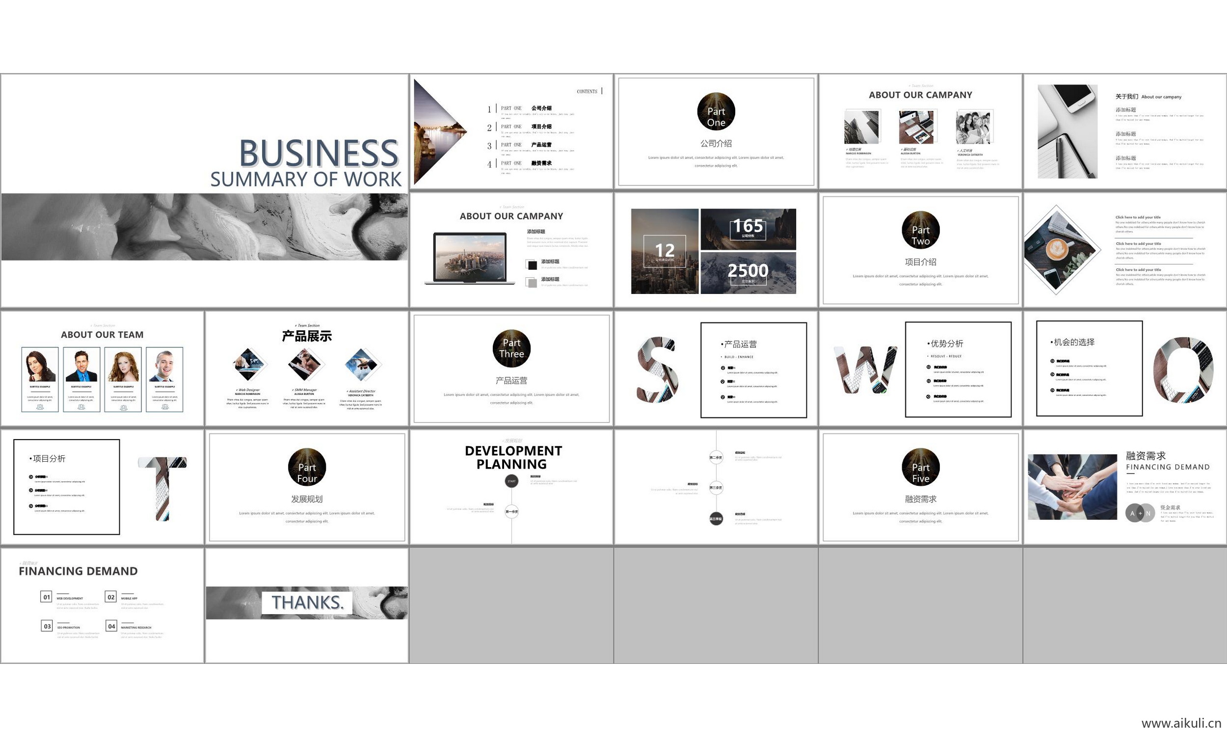 现代国外高端ppt模板设计感公司介绍工作汇报总结#ppt