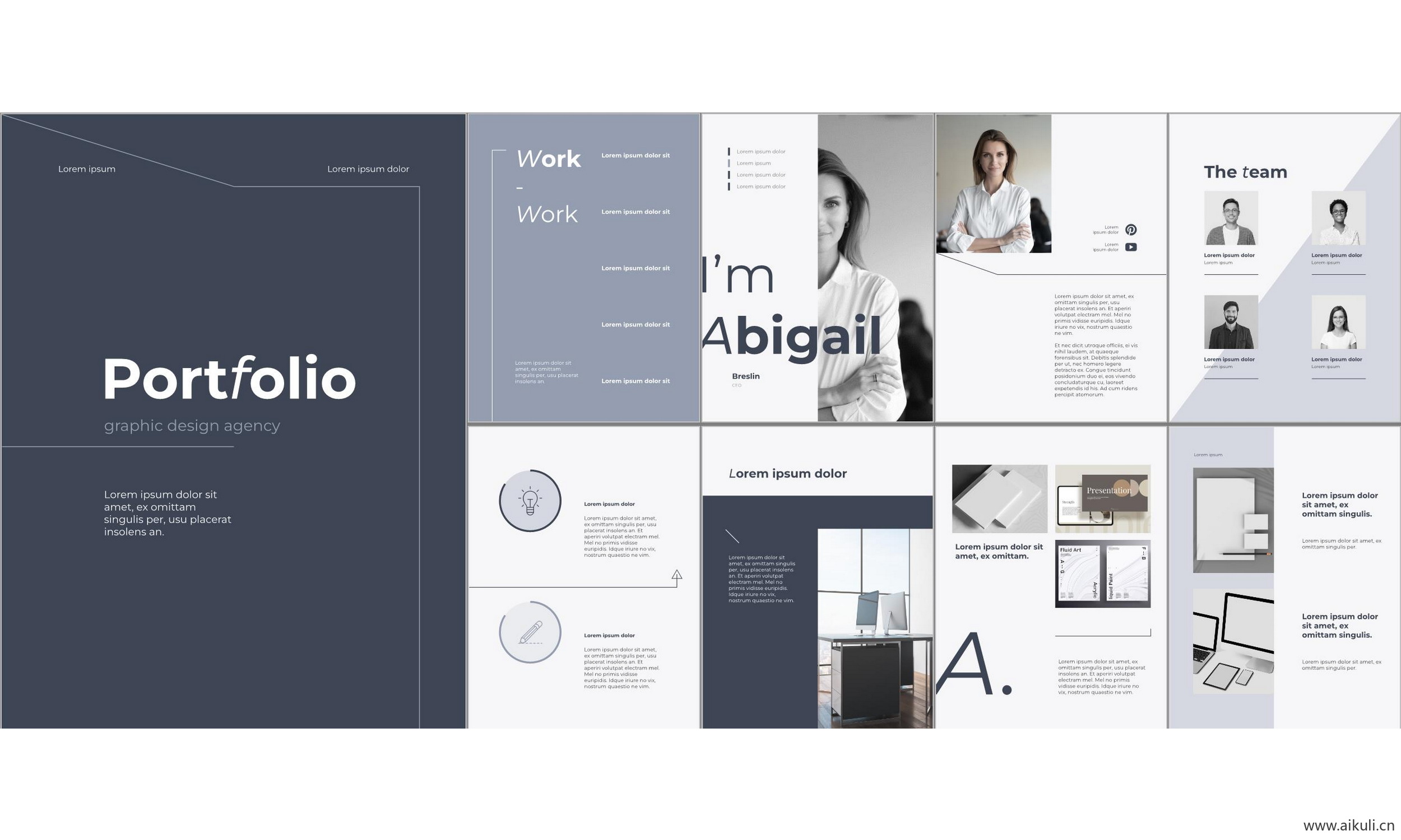 现代公司自我介绍汇报方案答辩主题高级感U-ppt模板