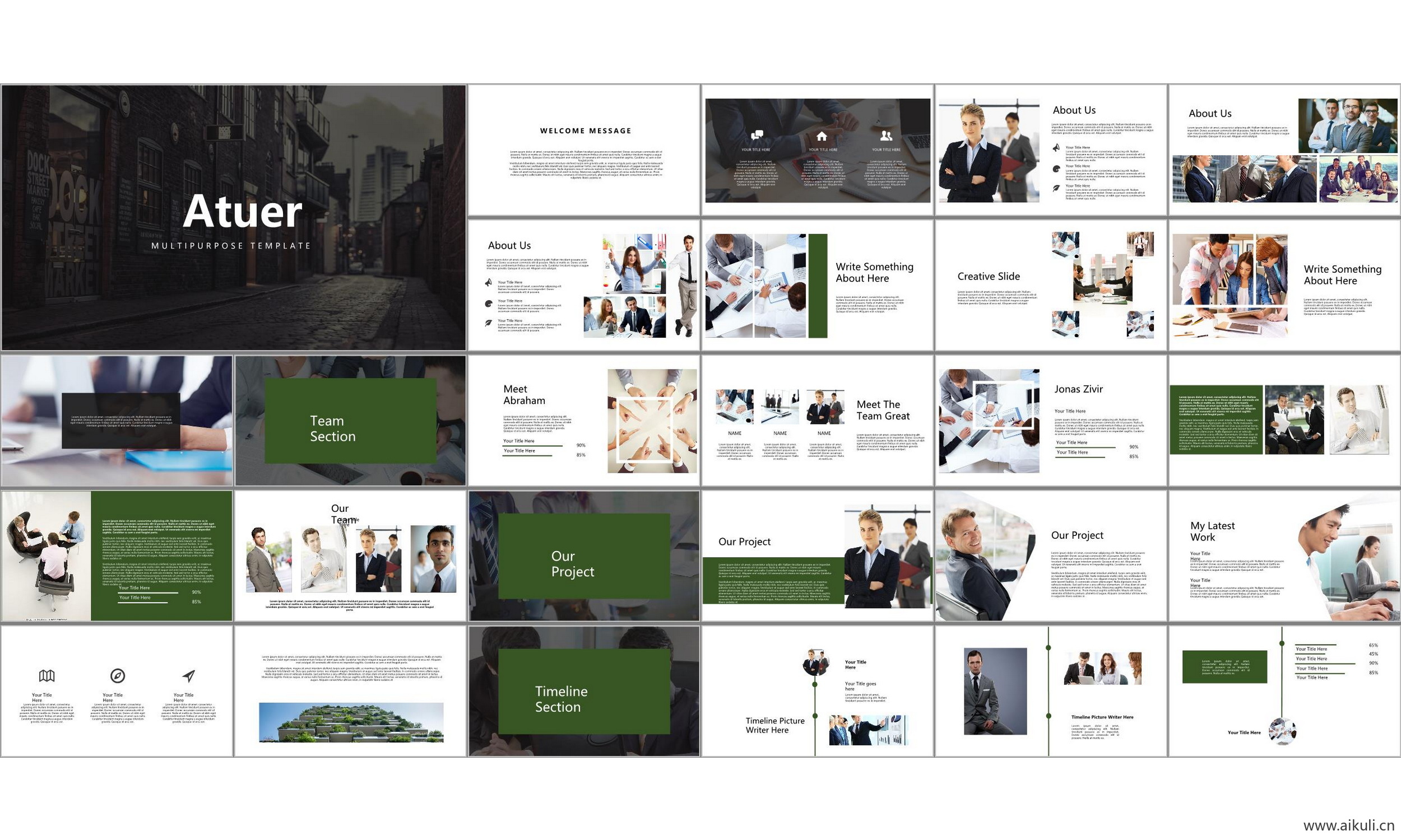 现代国外高端ppt模板设计感公司介绍工作汇报总结BK ppt模板通用主题背景模版