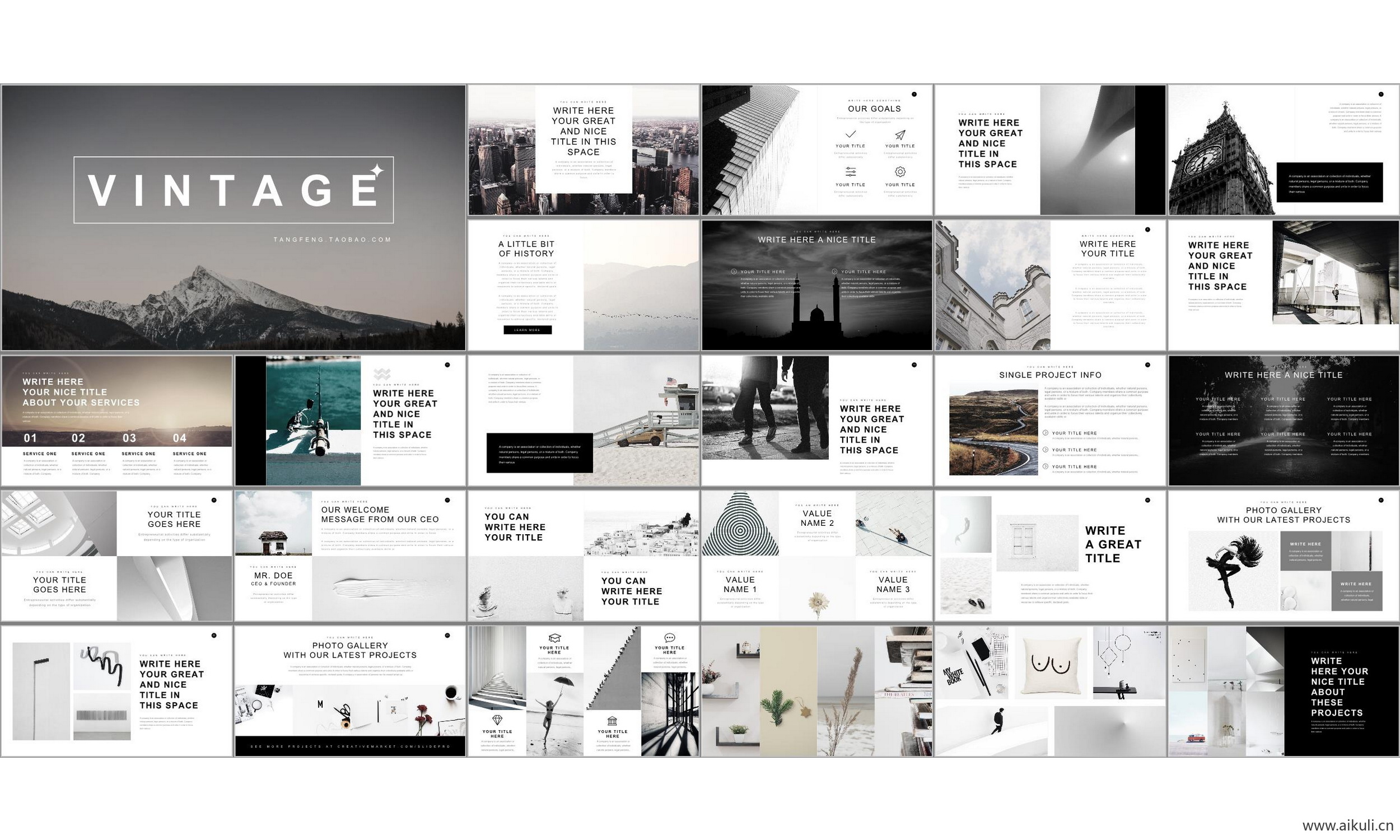 现代国外公司介绍工作汇报总结-通用主题CX- ppt模板背景模版