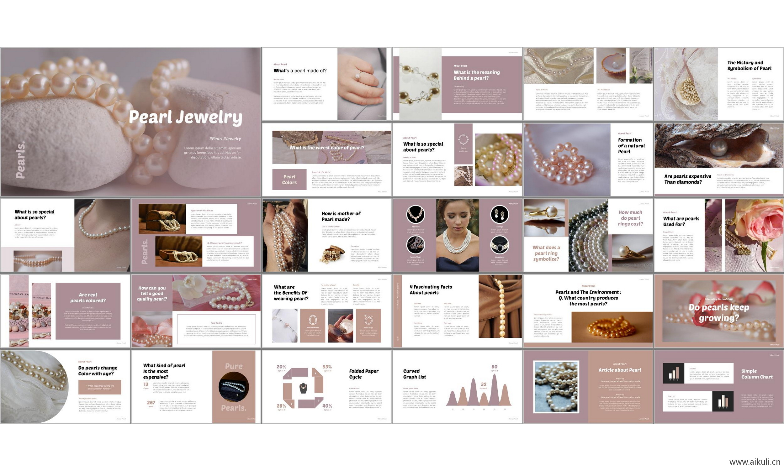 ppt模板宝首饰店 设计销售鉴赏产品业务介绍公司简介 背景