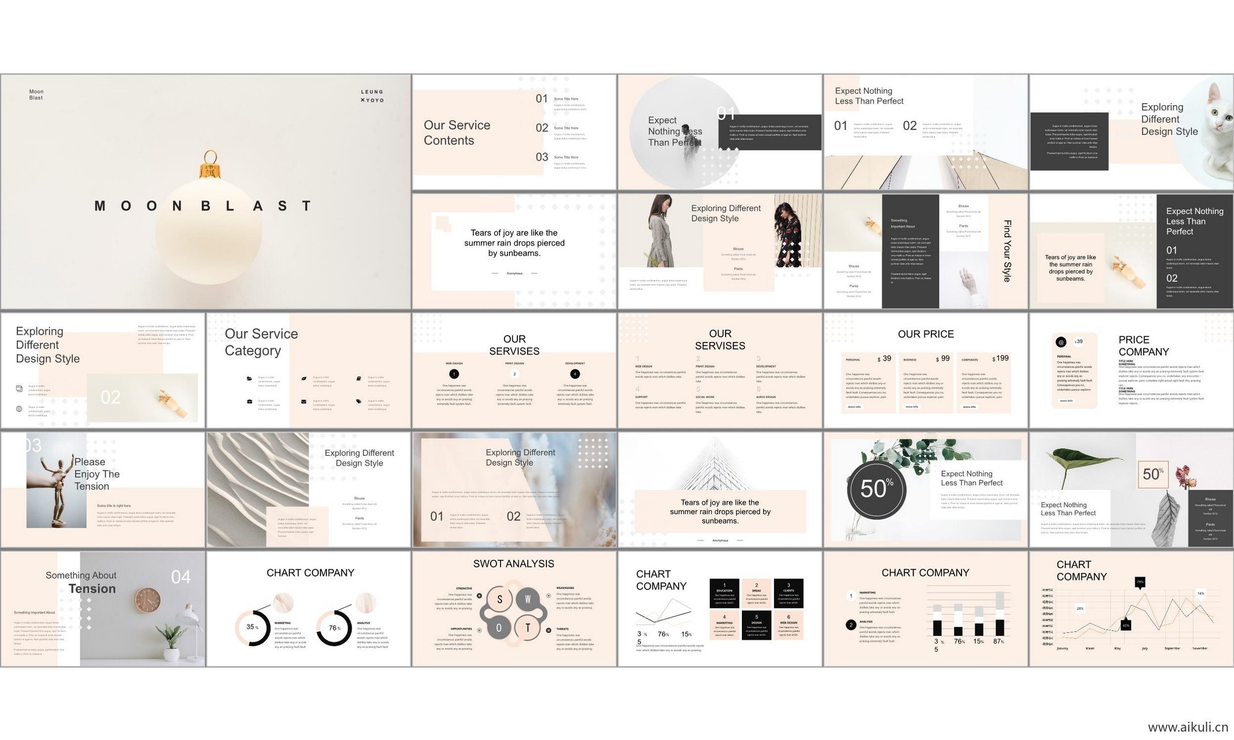 现代国外公司介绍工作汇报总结-通用主题CB- ppt模板背景模版