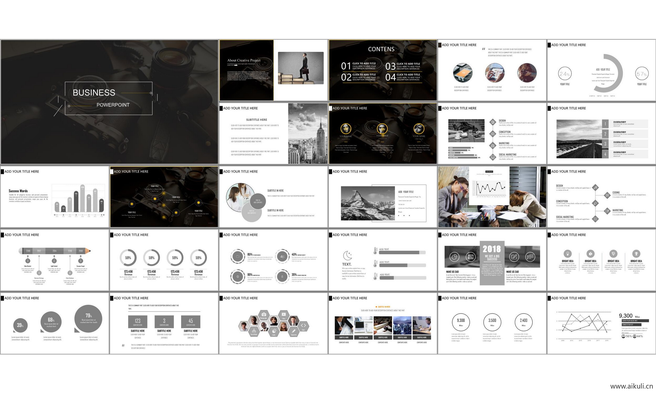 现代国外高端ppt模板设计感公司介绍工作汇报总结#- ppt模板通用主题