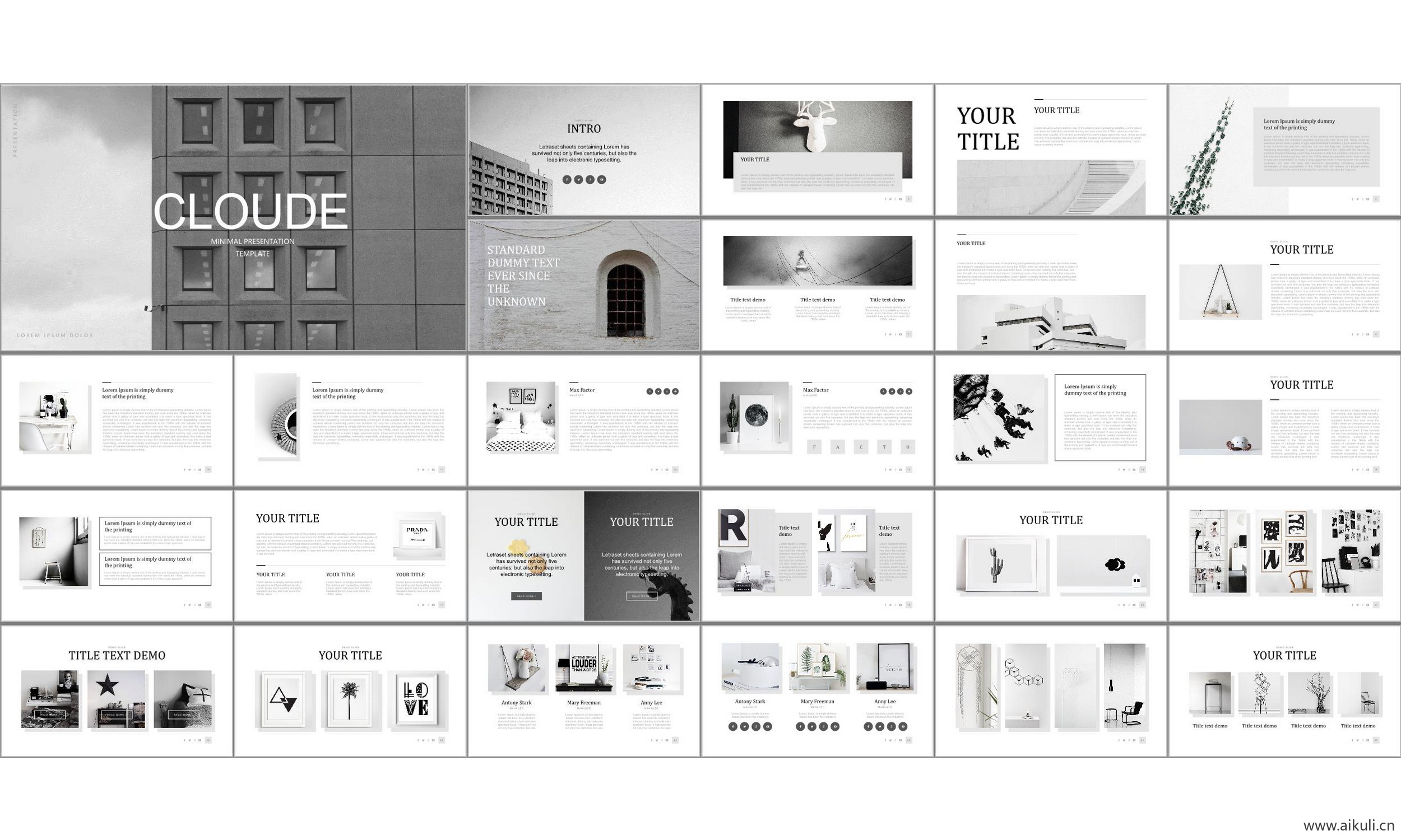 现代国外公司介绍工作汇报总结#模版